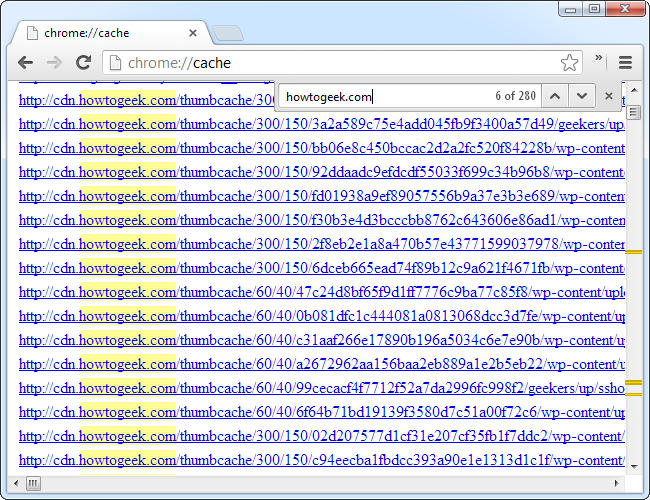 view-cache-in-chrome