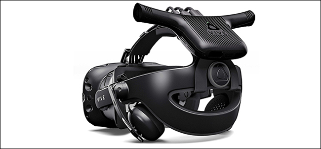 Headset HTC Vive VR com adaptador sem fio