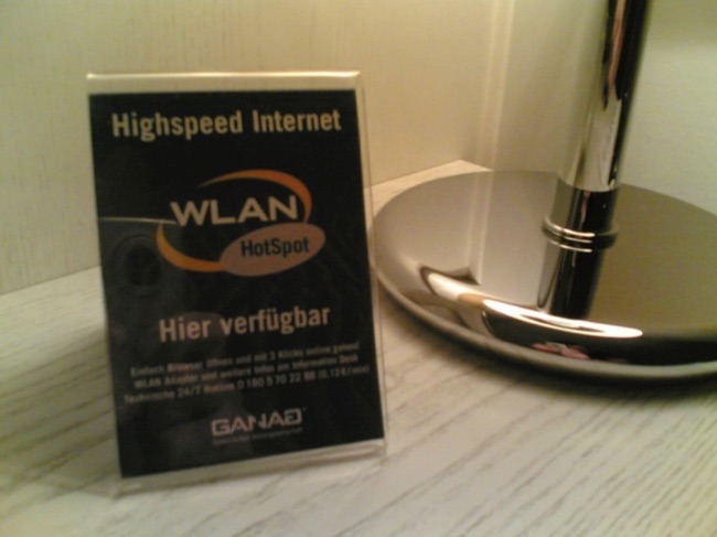 hotel ponto de acesso wi-fi