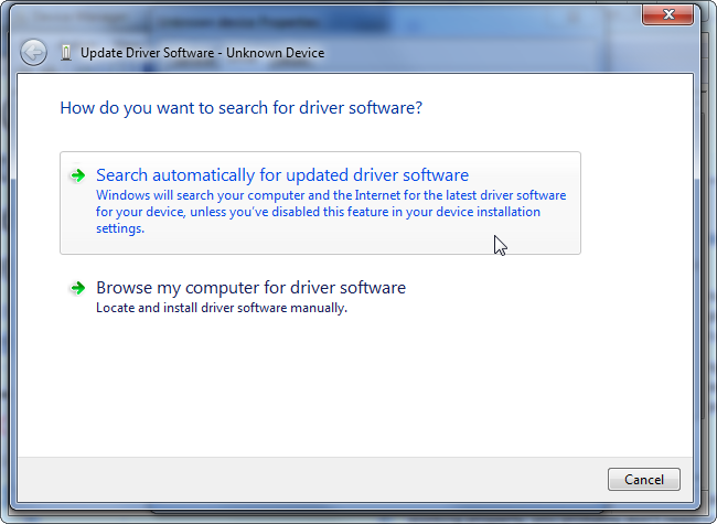 Windows-search-for-driver-software-online