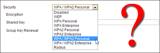 wpa2 personal or enterprise