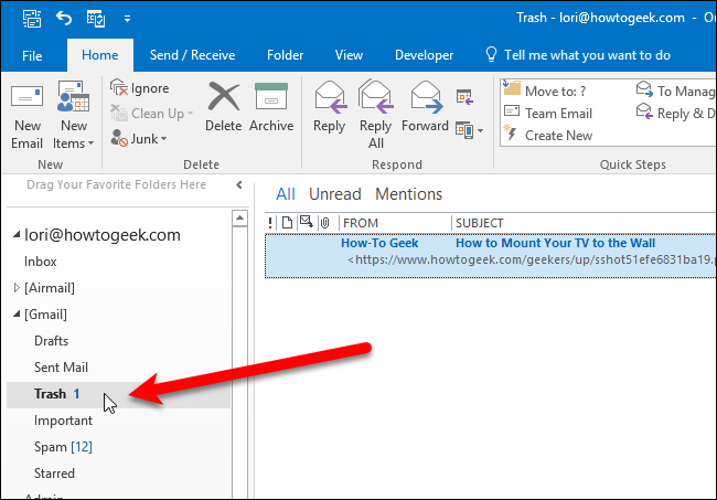 How To Mark All Mail Read In Outlook