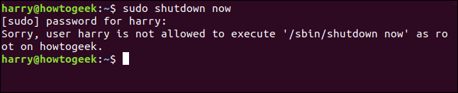 sudo shutdown now em uma janela de terminal