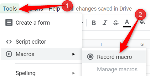 Crie uma nova macro em sua outra planilha.  Clique em Ferramentas> Macros> Gravar Macro