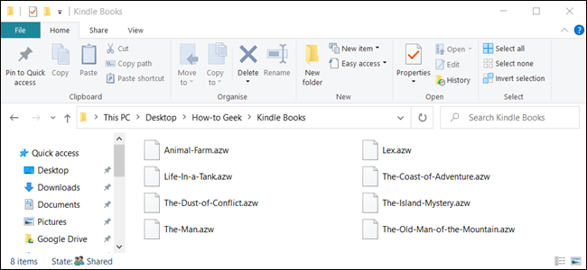 Abra o File Explorer para os arquivos que deseja copiar.