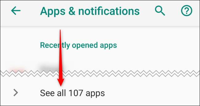 Android Ver todos os aplicativos