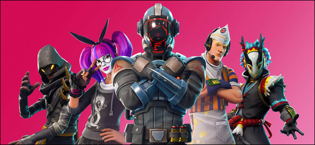 Personagens da Epic Games Fortnite