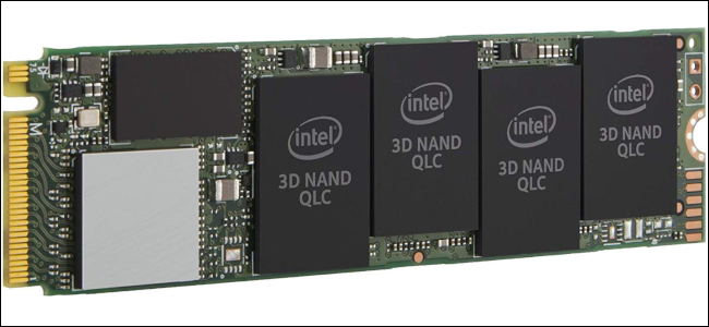 Um SSD Intel 660p QLC.