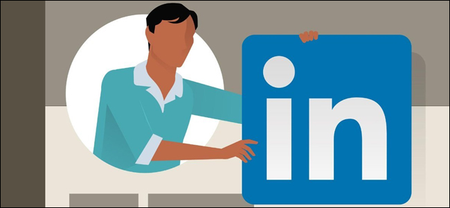 Logotipo do LinkedIn Man Holding