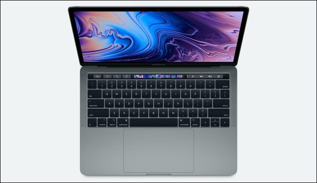 Um MacBook Pro 2019.