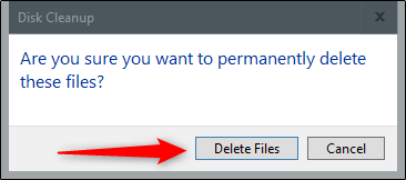 Excluir arquivos permanentemente