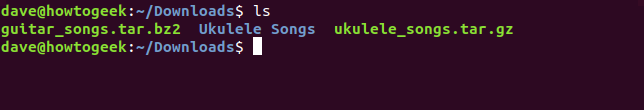 Diretório de músicas Ukulele criado no diretório de downloads