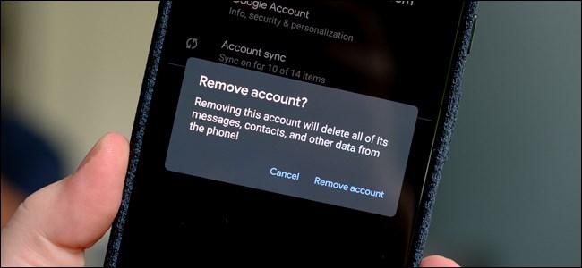 Android Remover conta do Google Gmail