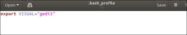 .bash_profile em gedit