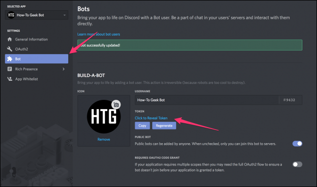 add discord bots