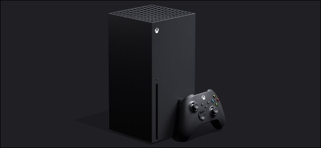 Console Xbox Series X da Microsoft.