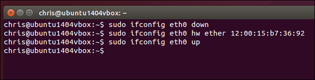 linha de comando change-mac-address-from-ubuntu
