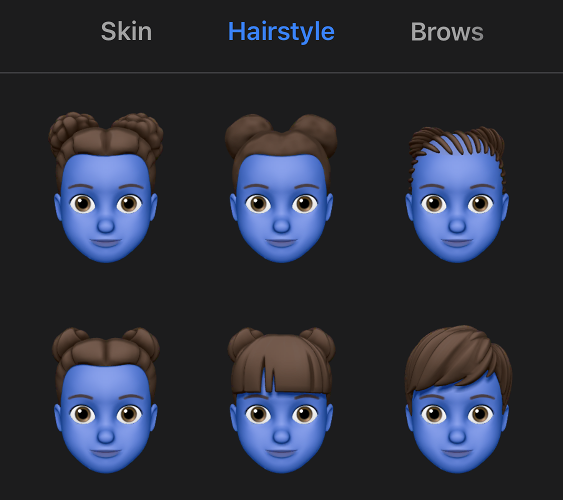 Criação de um Memoji no iOS 13