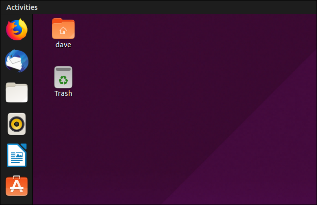 Barra de aplicativos GNOME 3.32 no Ubuntu 19.04
