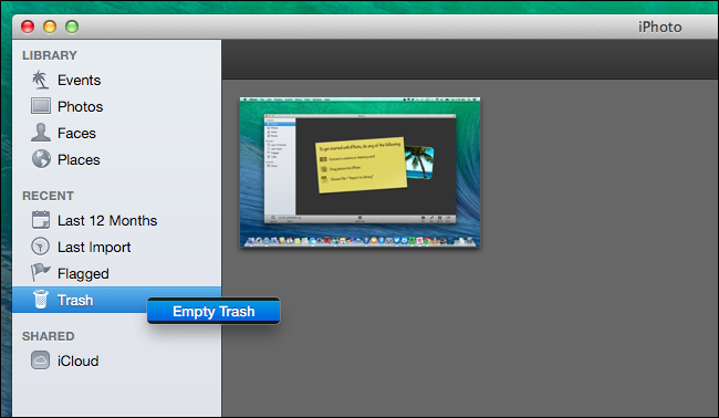 empty-delete-photos-from-iphoto-trash