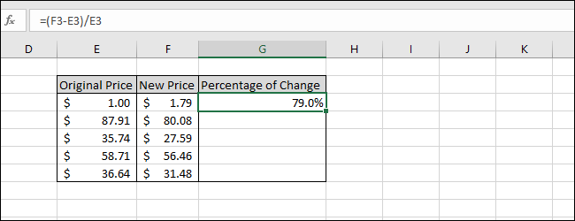 Formatado como porcentagem com uma casa decimal