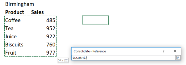 Reunindo as referências para consolidar