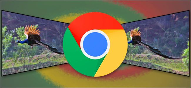 Logotipo estilizado do Chrome com fotos