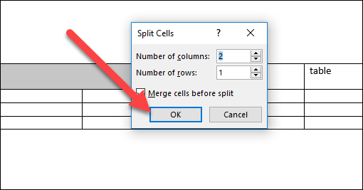 excel split two words into different cells