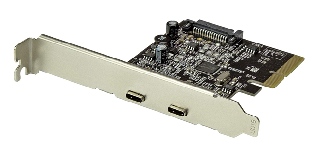 USB-C, PCI-E, placa-mãe, placa de expansão
