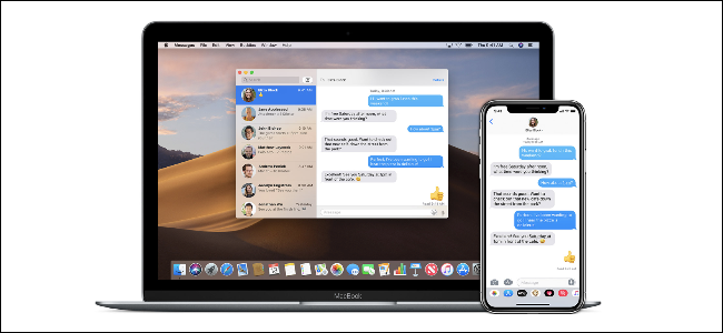 iMessage em um Mac