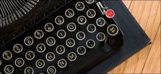 Máquina de escrever para teletipo
