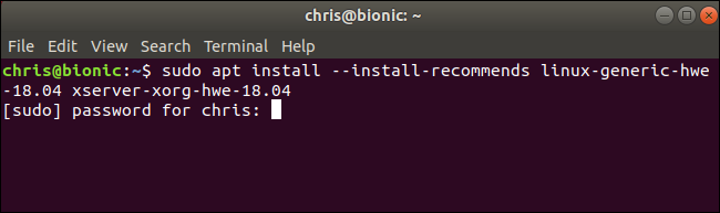 Instalação do Linux 5.0 no Ubuntu 18.04