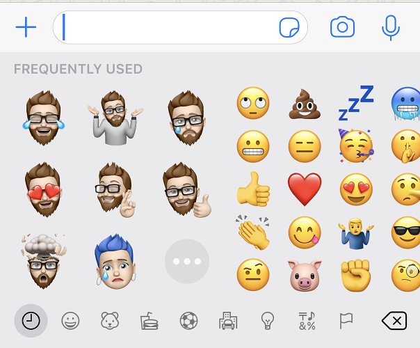 Use Memoji em outros aplicativos iOS