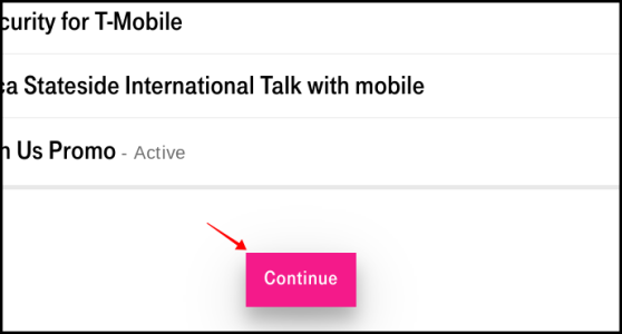 Confirmação de cancelamento da T-Mobile Netflix