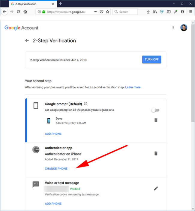 ms authenticator transfer to new phone