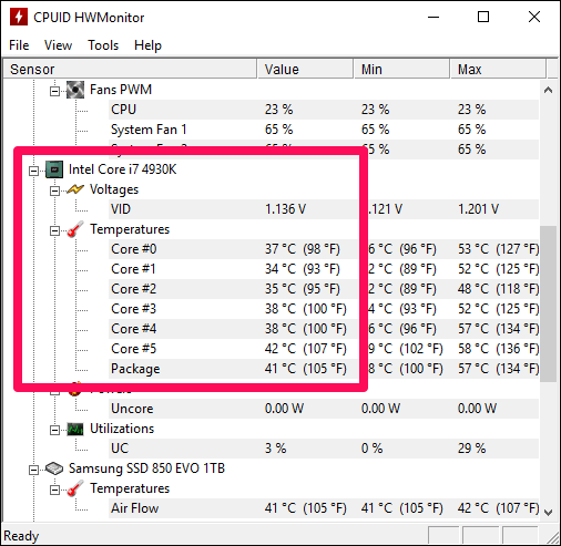 best pc temp monitor psu