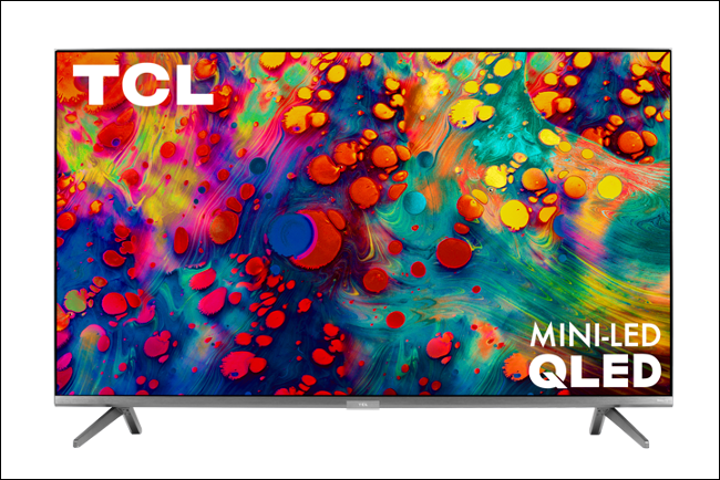 Uma TV Mini-LED TCL série 6.