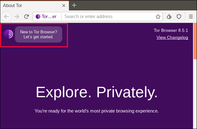 Novo no navegador Tor?  ligação