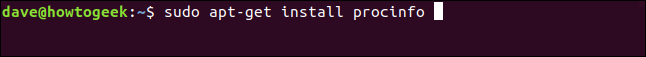 sudo apt-get install lsscsi em uma janela de terminal