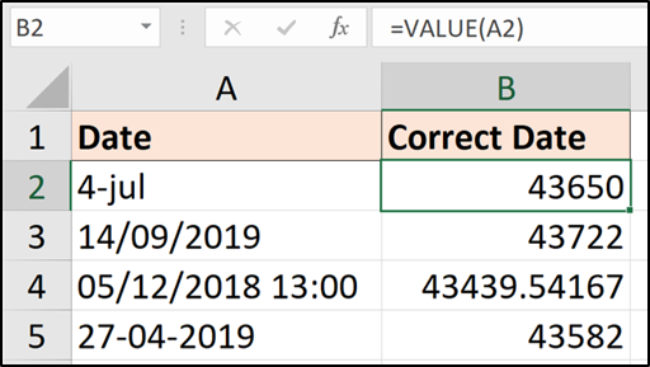 Função VALUE para converter texto em valores numéricos