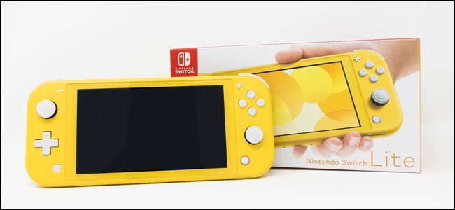 Nintendo Switch Lite amarelo