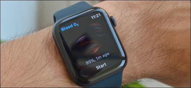 App Apple Watch Series 6 Blood Oxygen