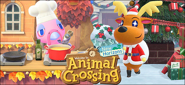 A tela "Bem-vindo a 'Animal Crossing New Horizons'".