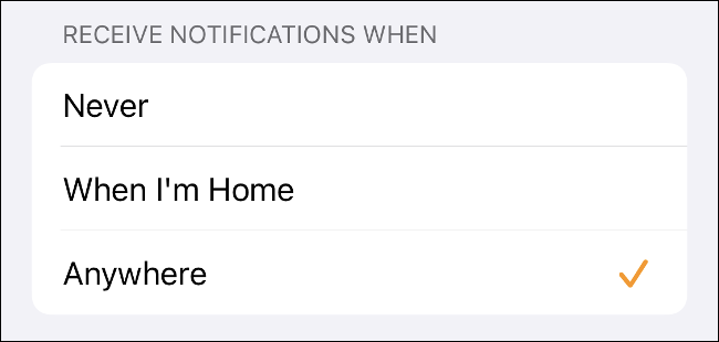Receber notificações de intercomunicação no iPhone