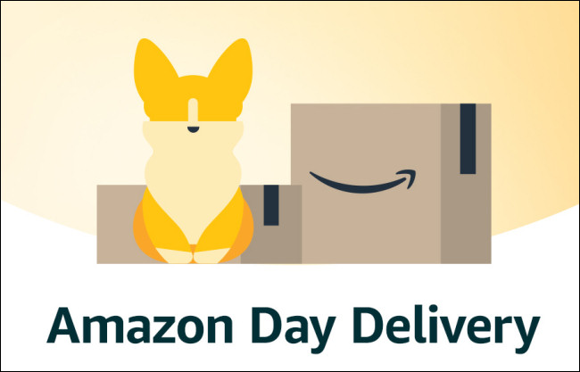 Ilustração de entrega do Amazon Day
