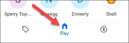 página inicial do google pay