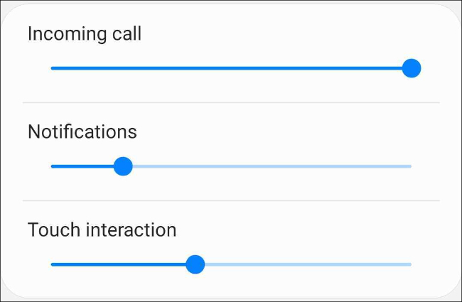 Ajuste a intensidade da vibração no telefone Samsung Android