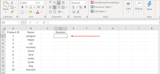 Célula de destaque do Excel