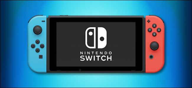 Um switch Nintendo.