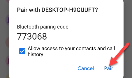 Código Bluetooth no Android.